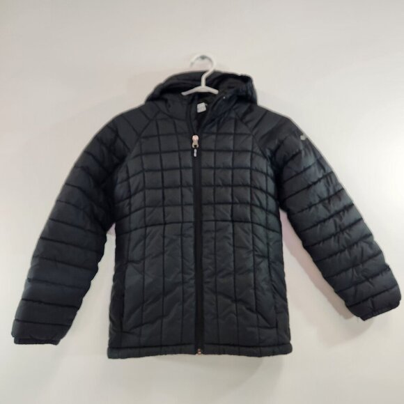 Columbia Youth Puffer Jacket Size Medium 10/12 Black - Picture 1 of 10